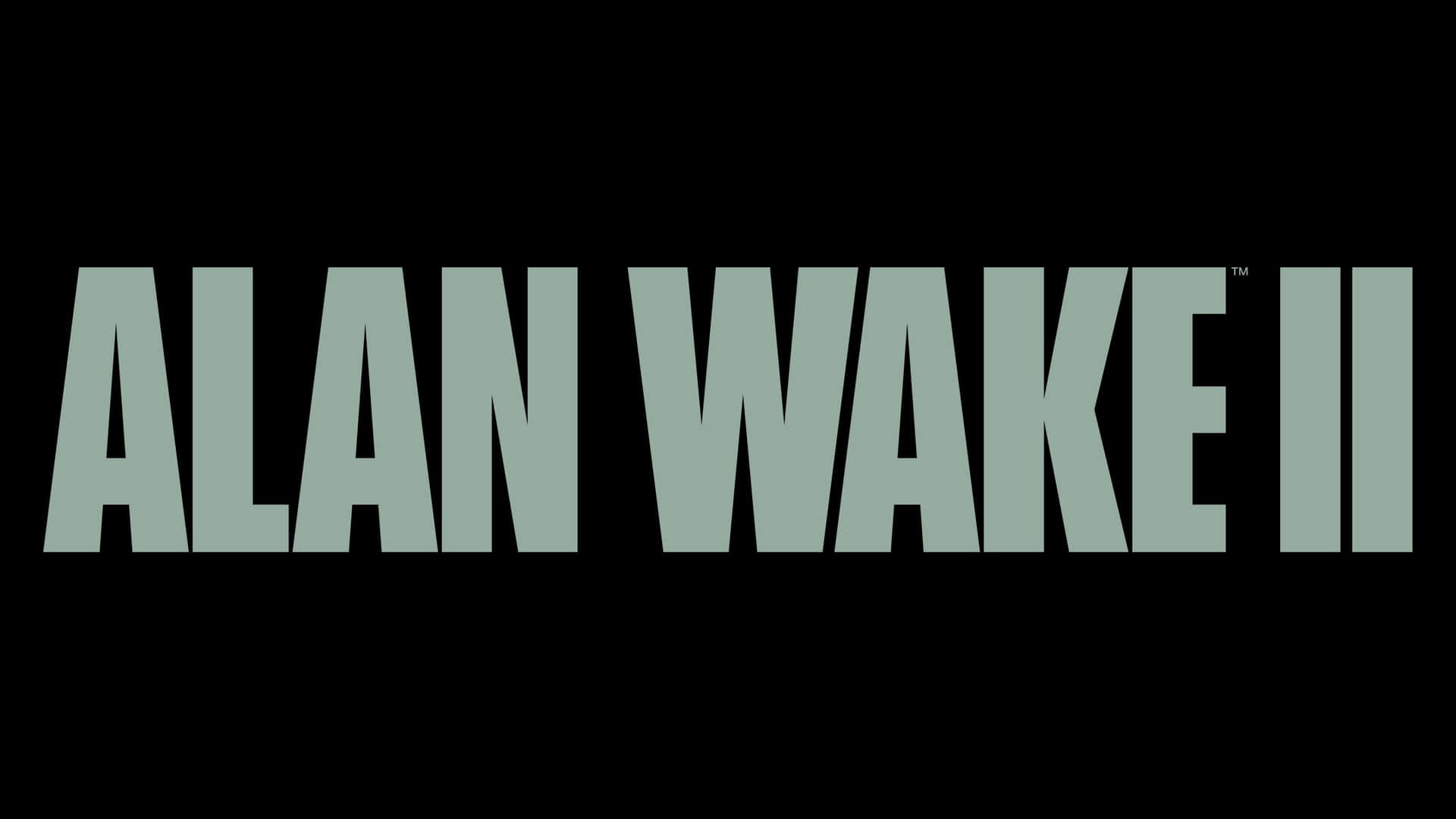 Alan Wake2 Logo Wallpaper