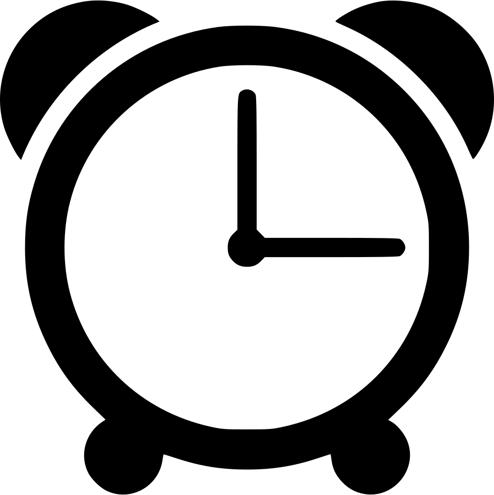 Alarm Clock Icon Graphic PNG