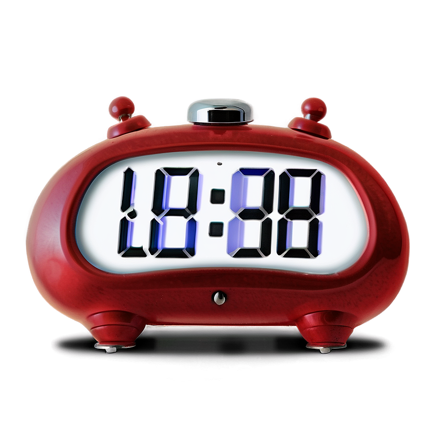 Alarm Clock Red Png 04292024 PNG