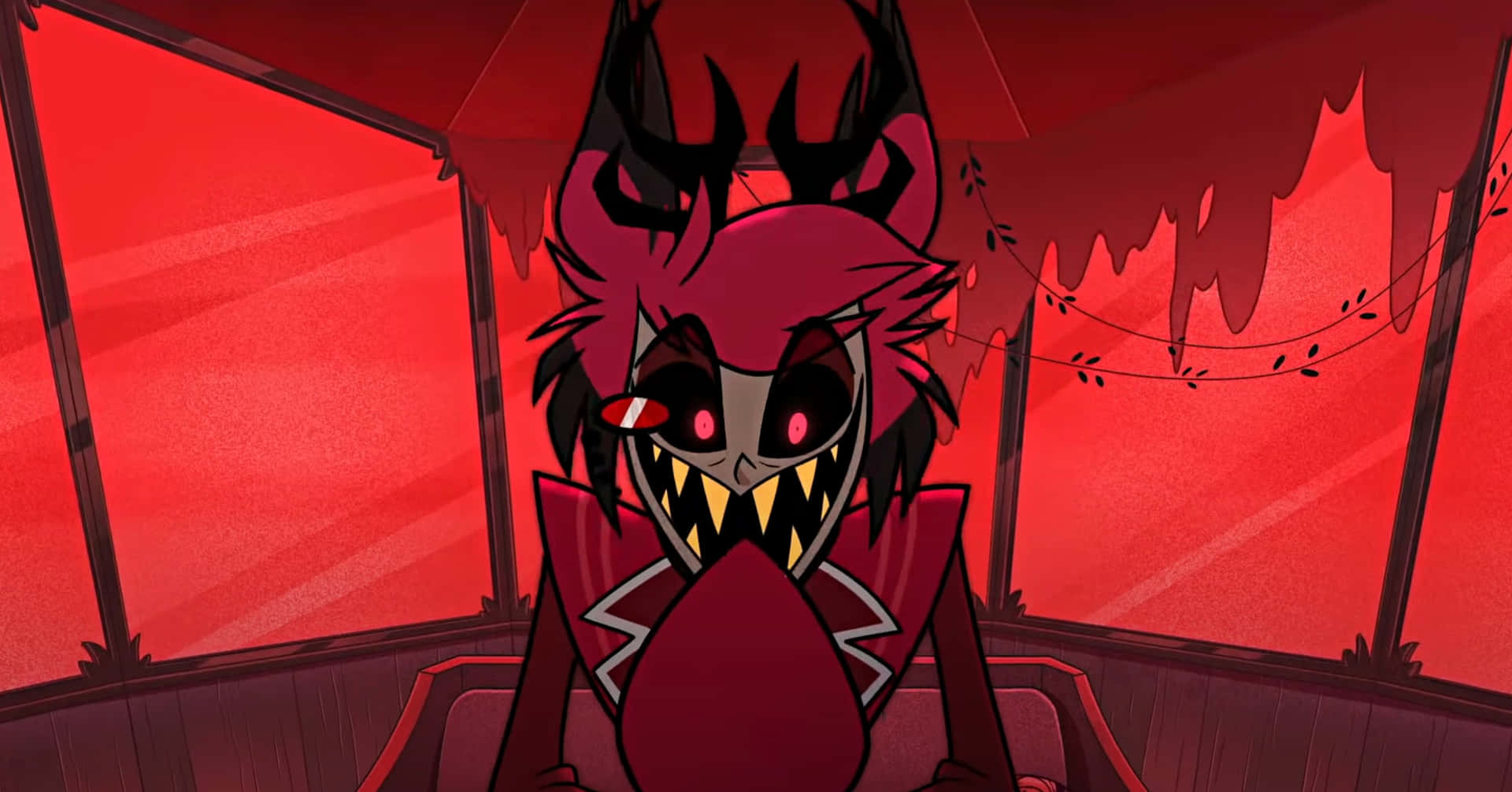 Alastor Smiling Demon Animation Wallpaper