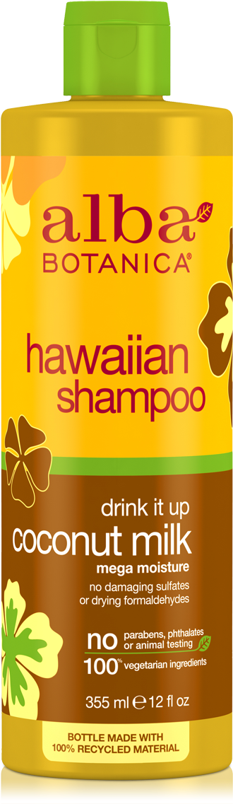 Alba Botanica Hawaiian Coconut Milk Shampoo PNG