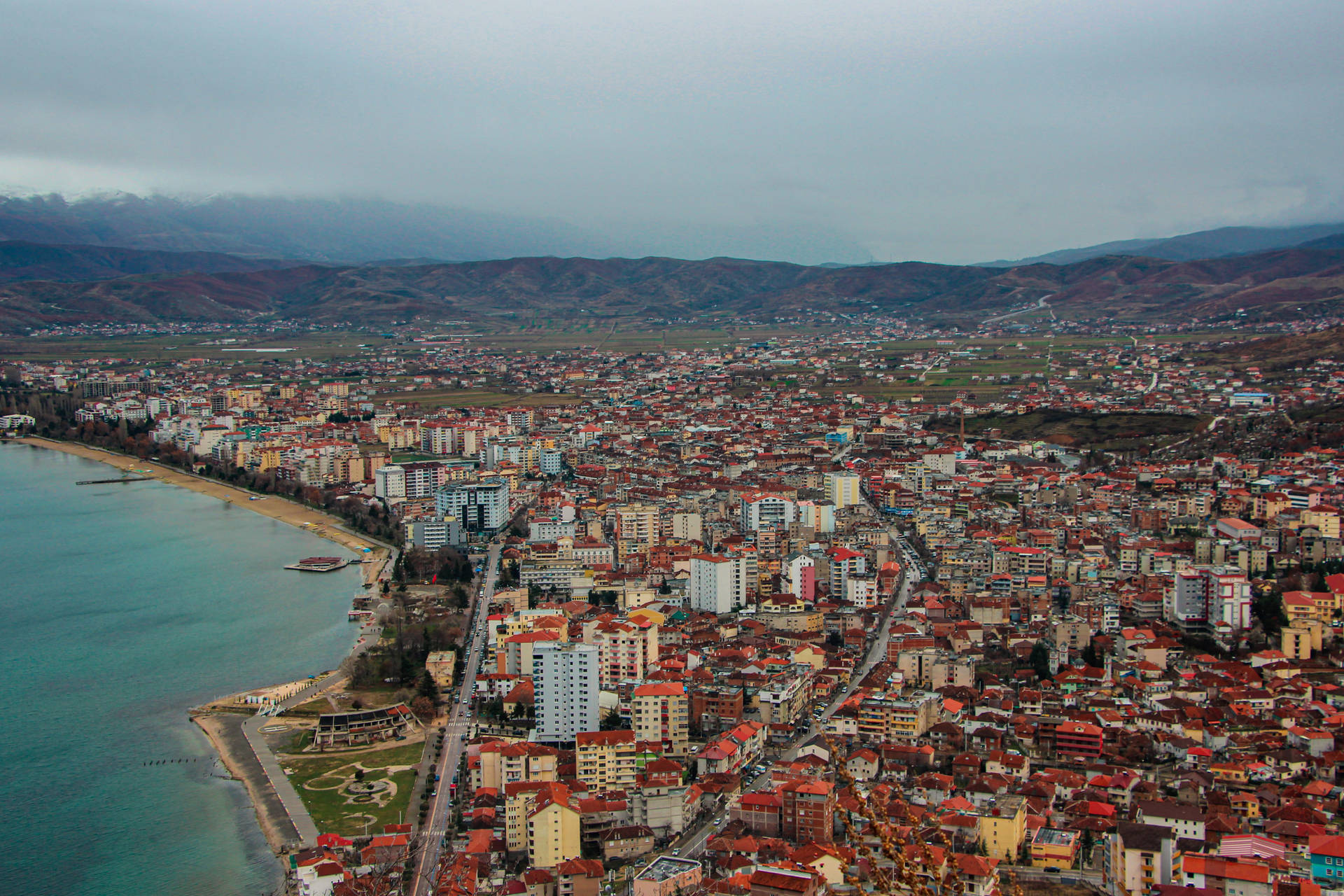 Albania City Of Pogradec