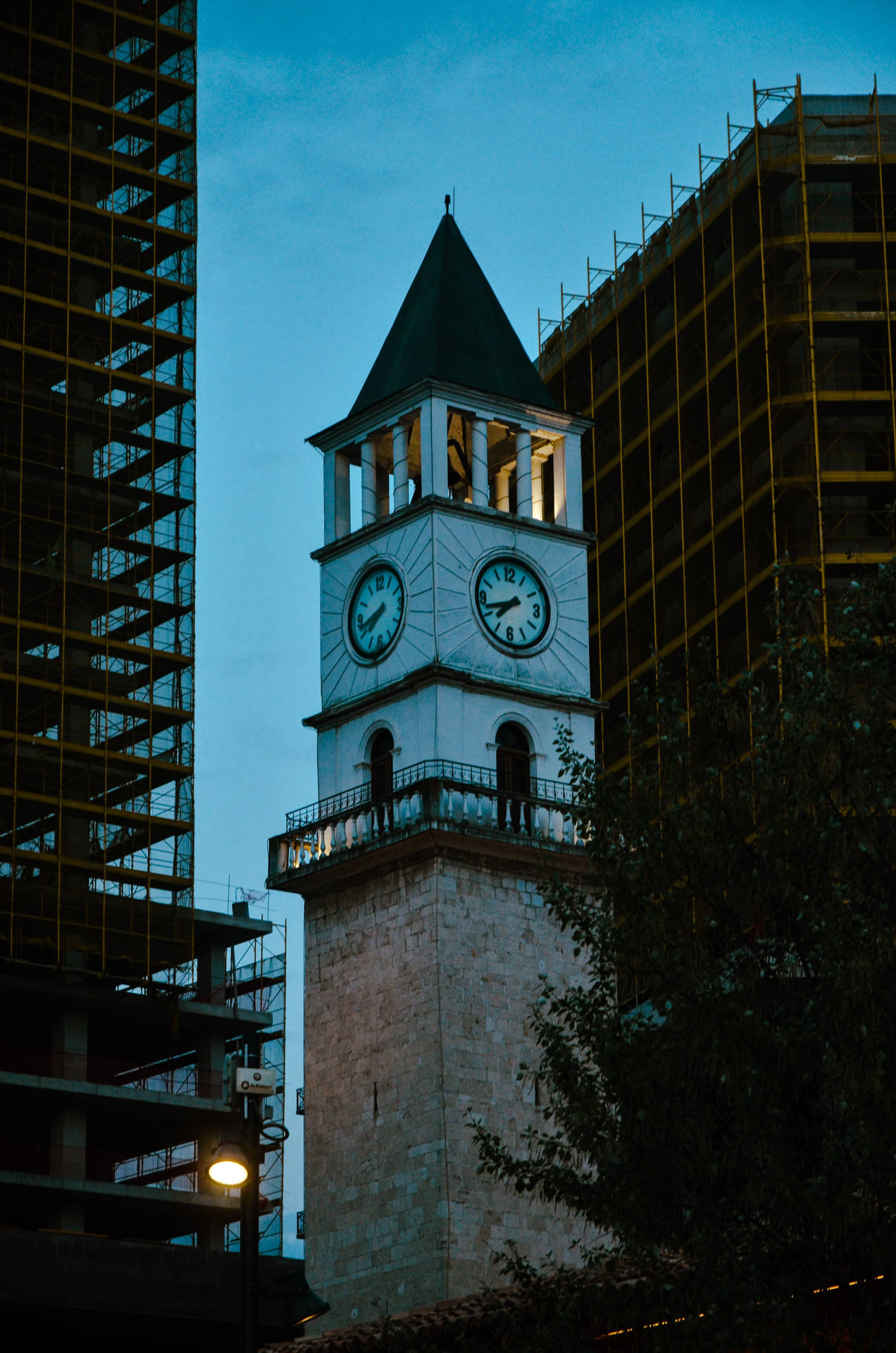 Albania Clock Tower Of Tirana