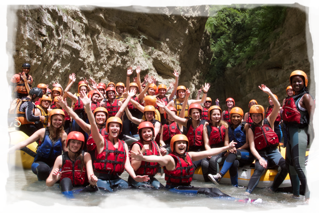 Albania Rafting Adventure Group PNG