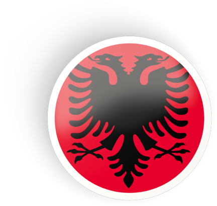 Albanian Eagle Car Tire Cover PNG