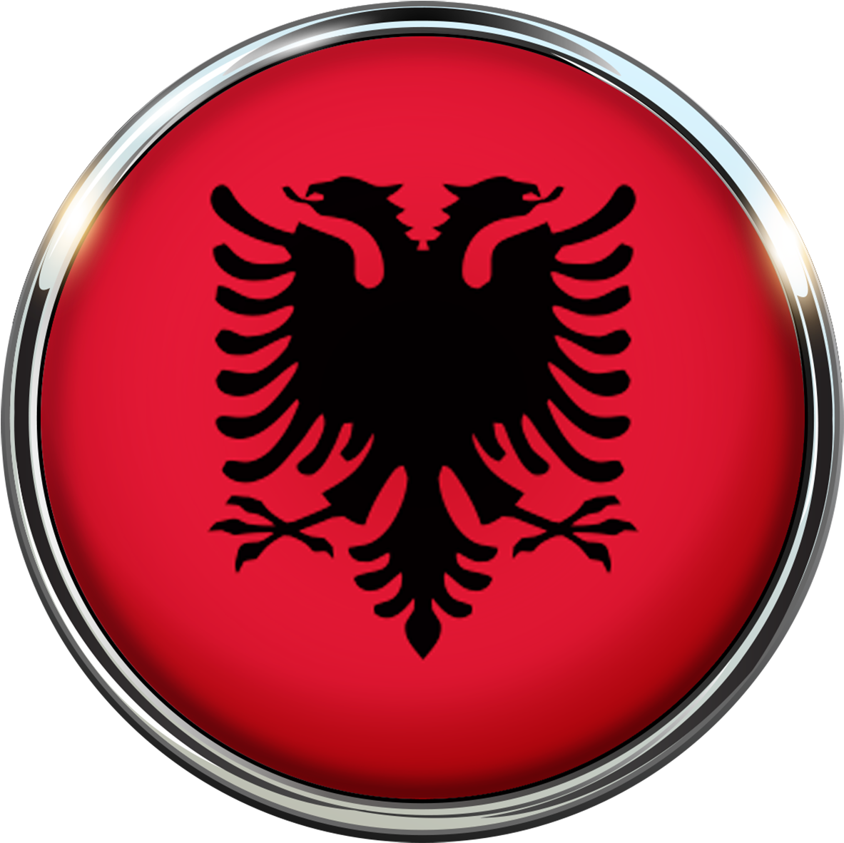 Albanian Eagle Emblem PNG