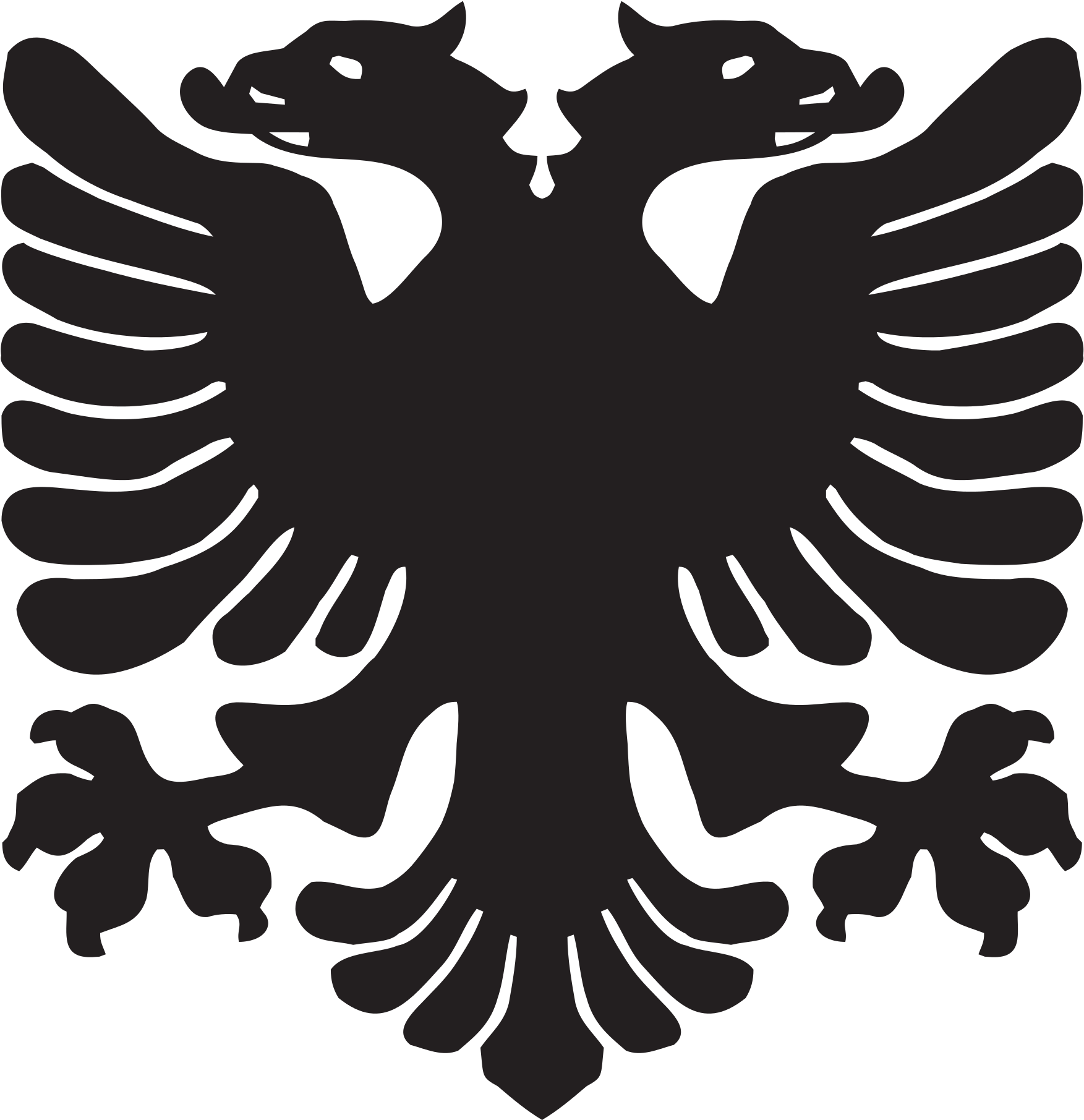 Albanian_ Eagle_ Symbol PNG