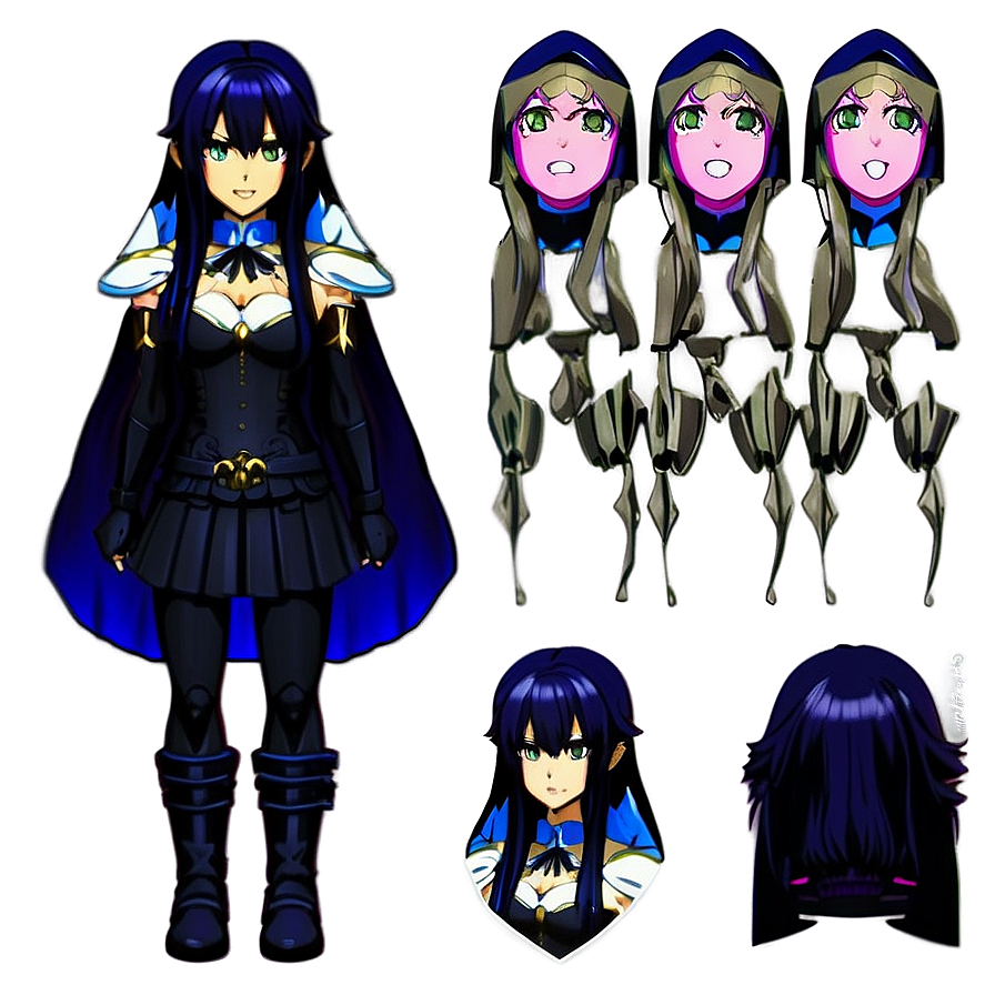 Albedo Anime Character Png Bvs PNG