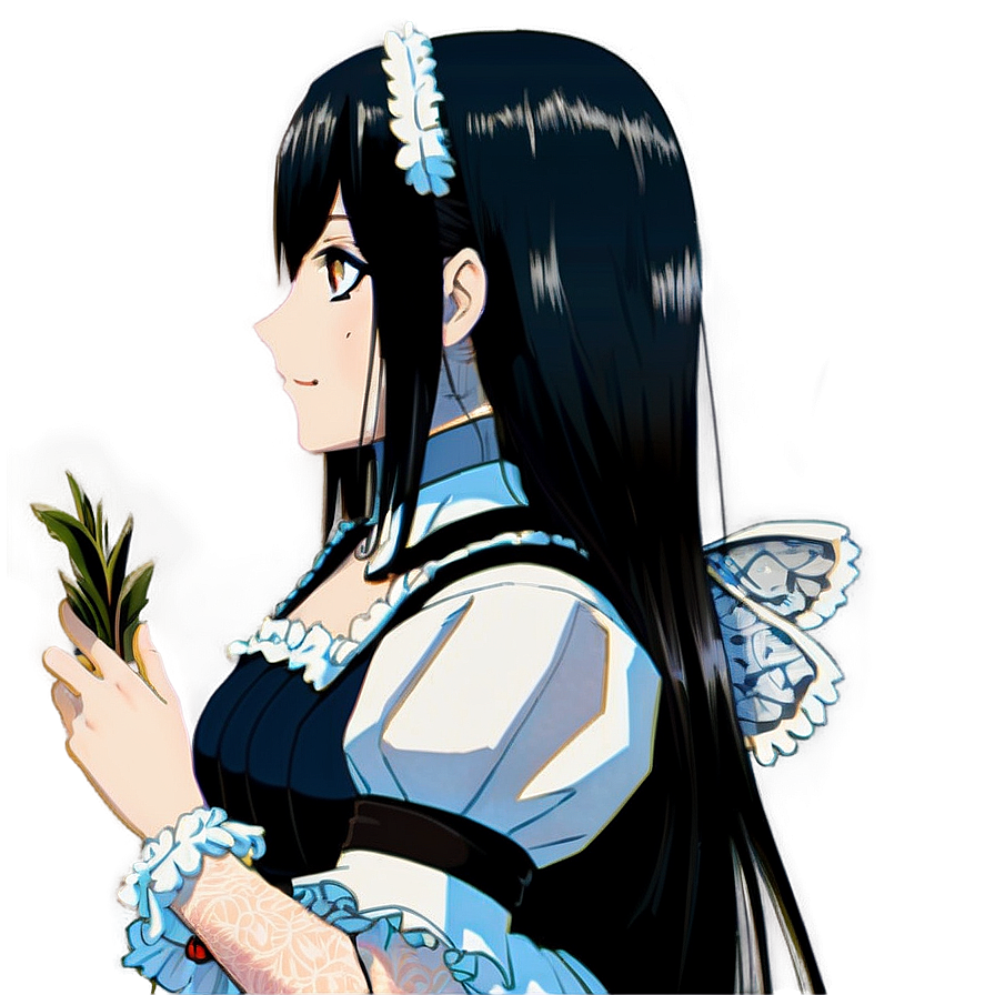 Albedo Maid Outfit Png Aaa PNG