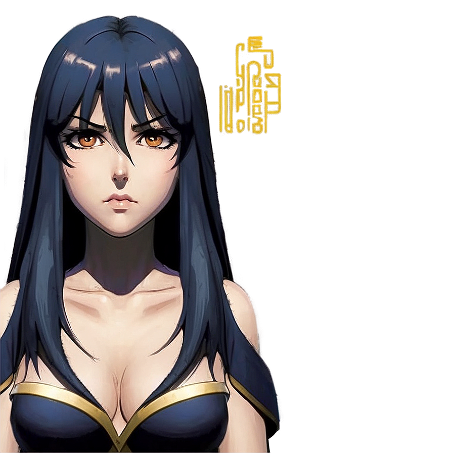 Albedo Serious Expression Png Lik64 PNG