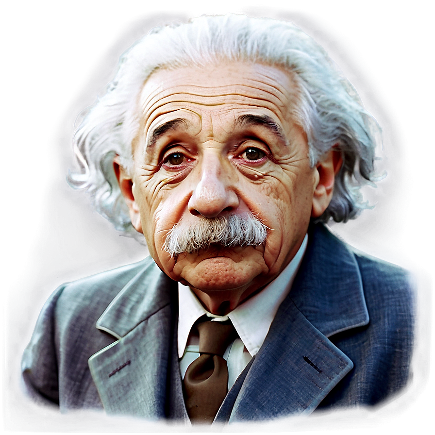 Albert Einstein A PNG