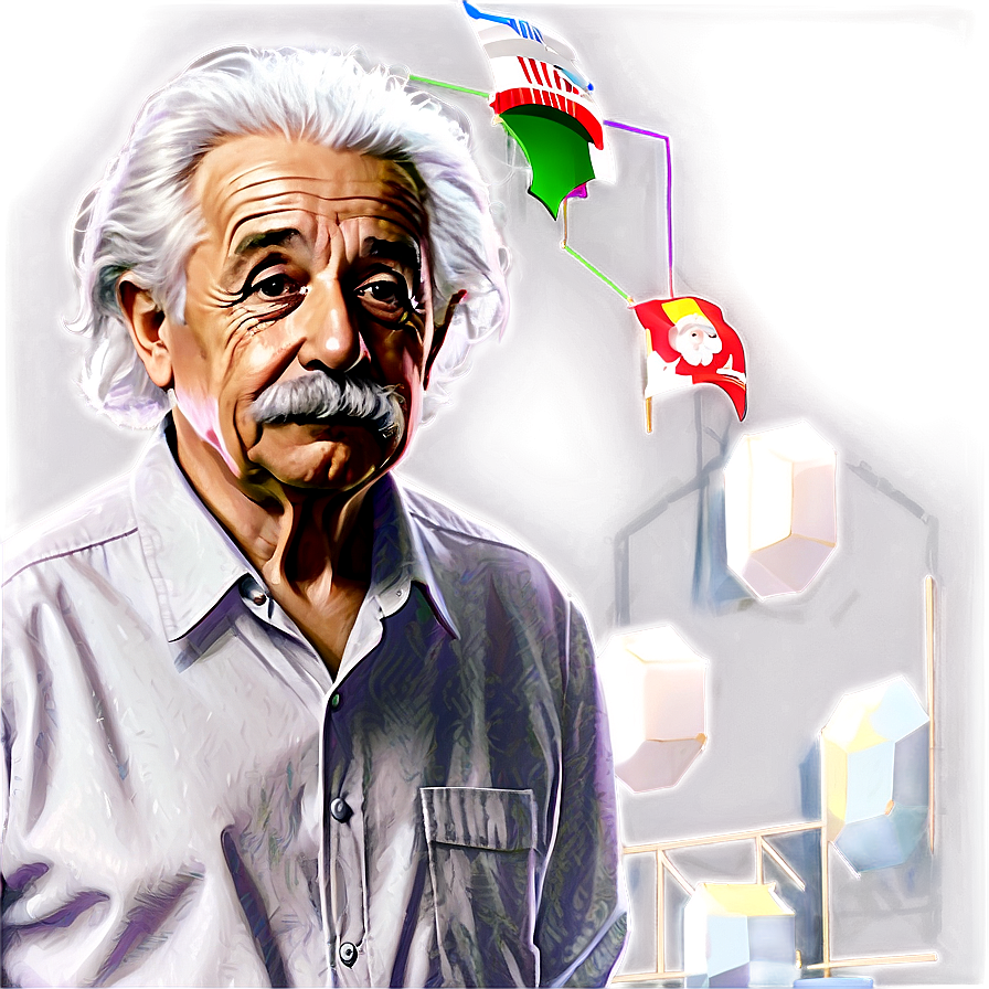 Albert Einstein In Classroom Png Occ PNG