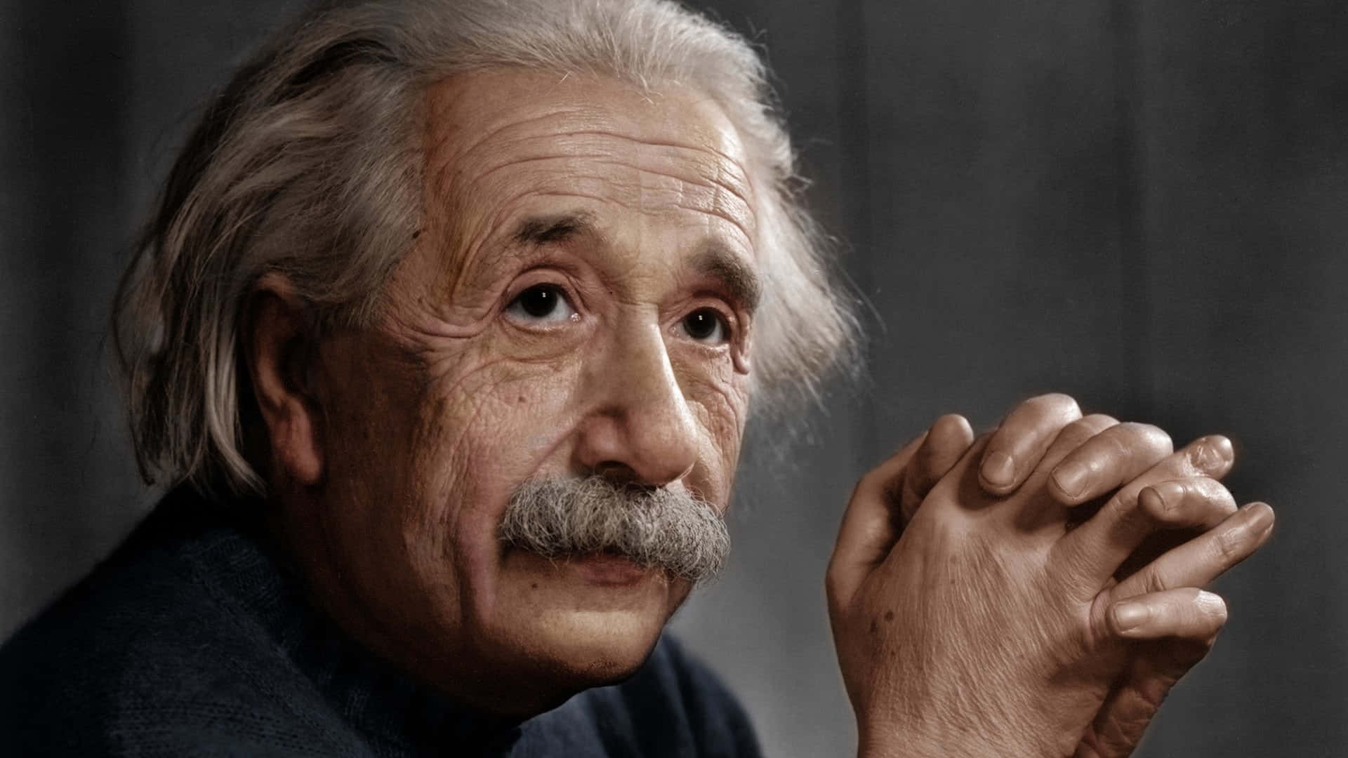 "A portrait of Albert Einstein"