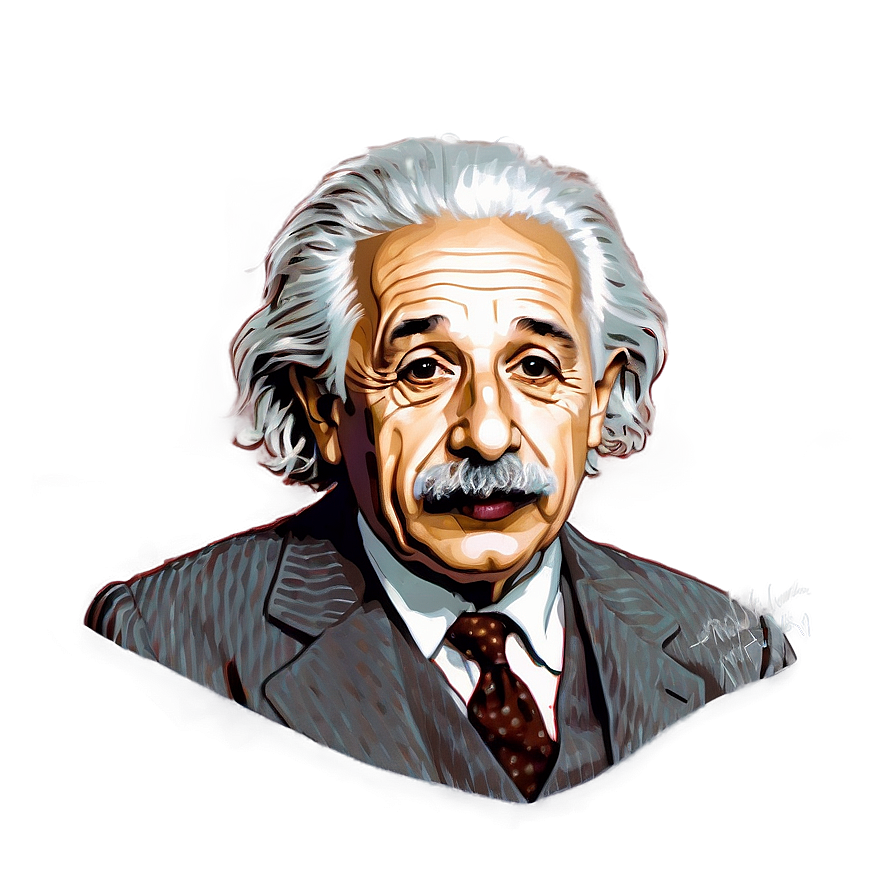 Albert Einstein Pop Art Png Fvr PNG