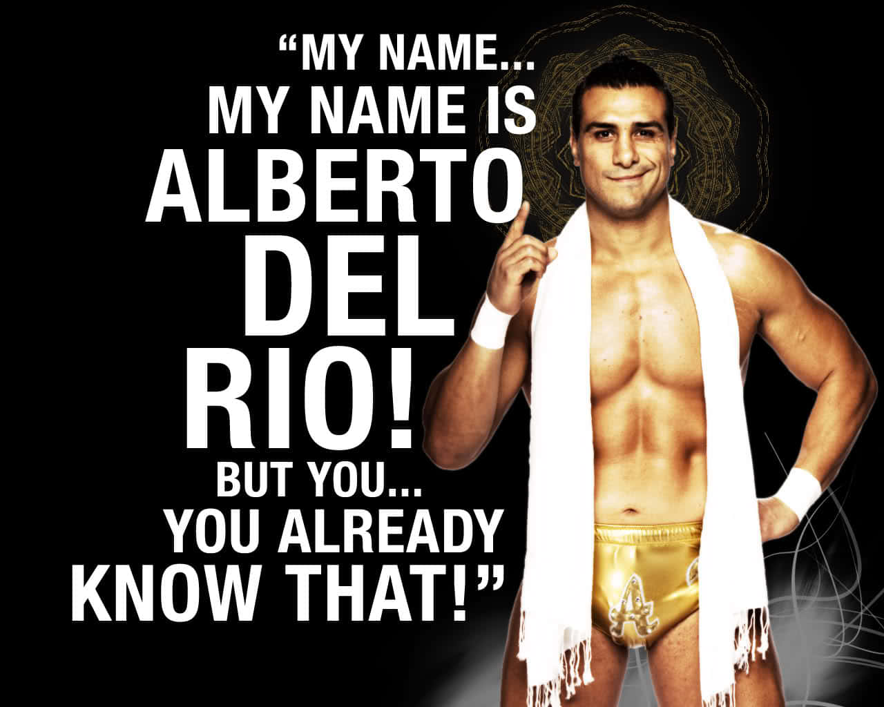 Alberto Del Rio WWE Plakat Wallpaper