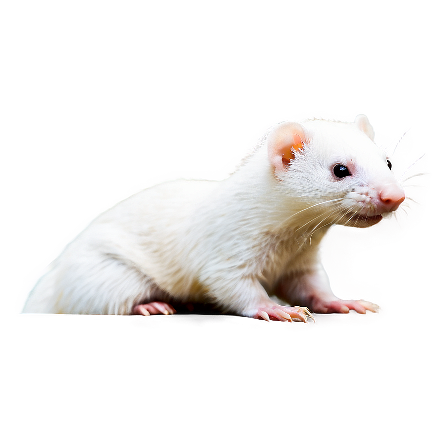 Download Albino Ferret Png 46 | Wallpapers.com