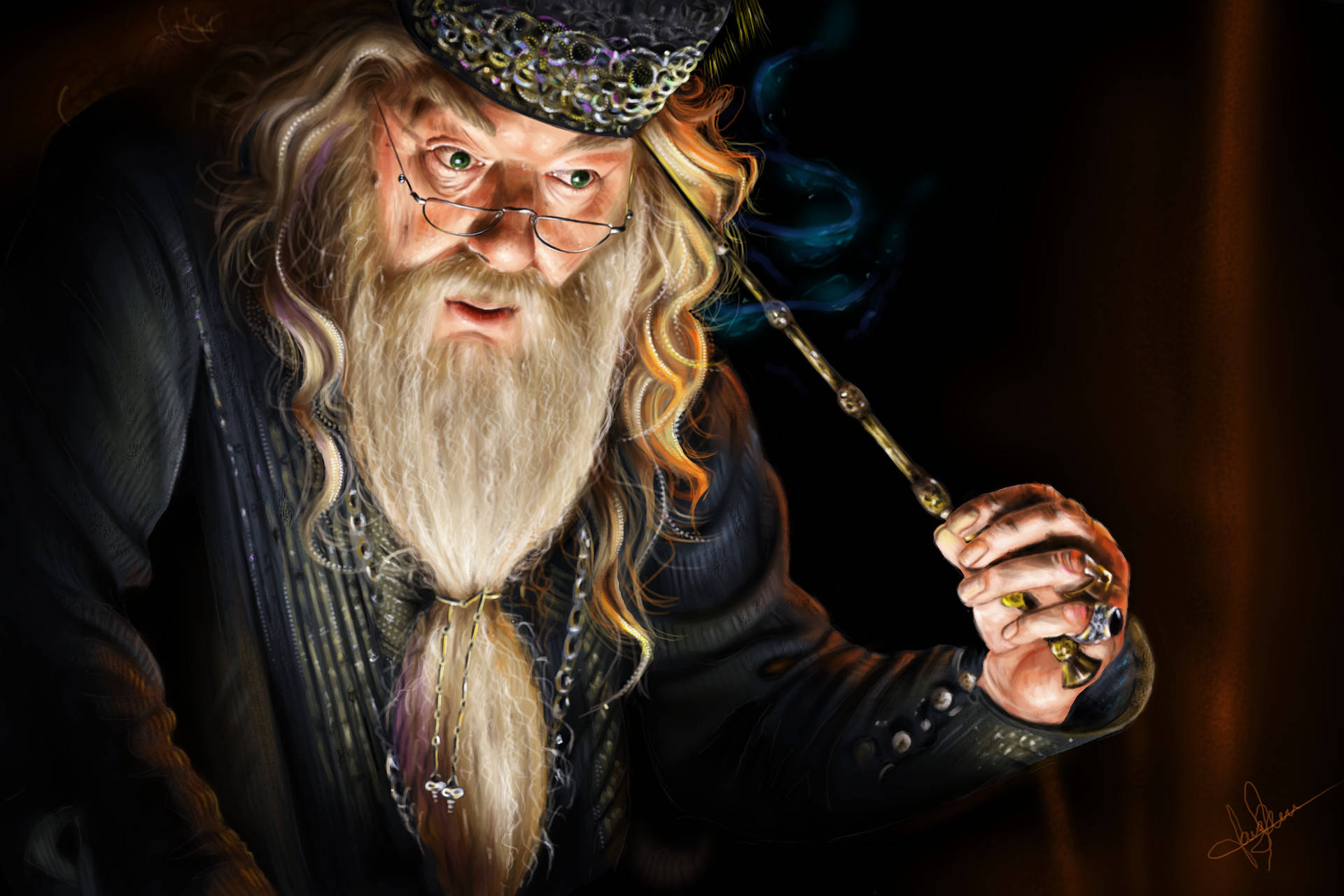 Albus Dumbledore Digital Painting