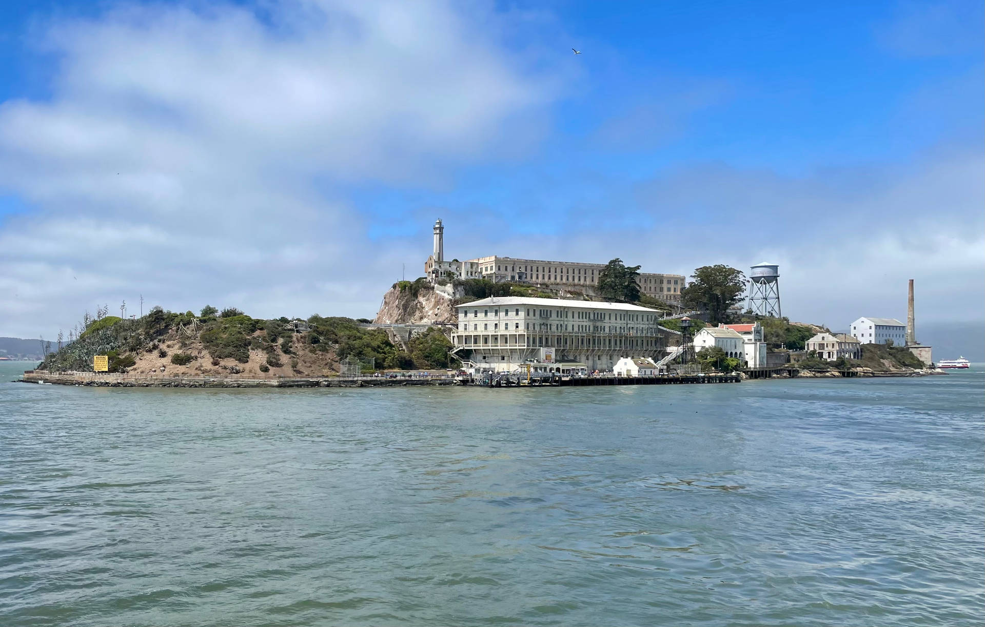 Vistamozzafiato Di Alcatraz Sfondo