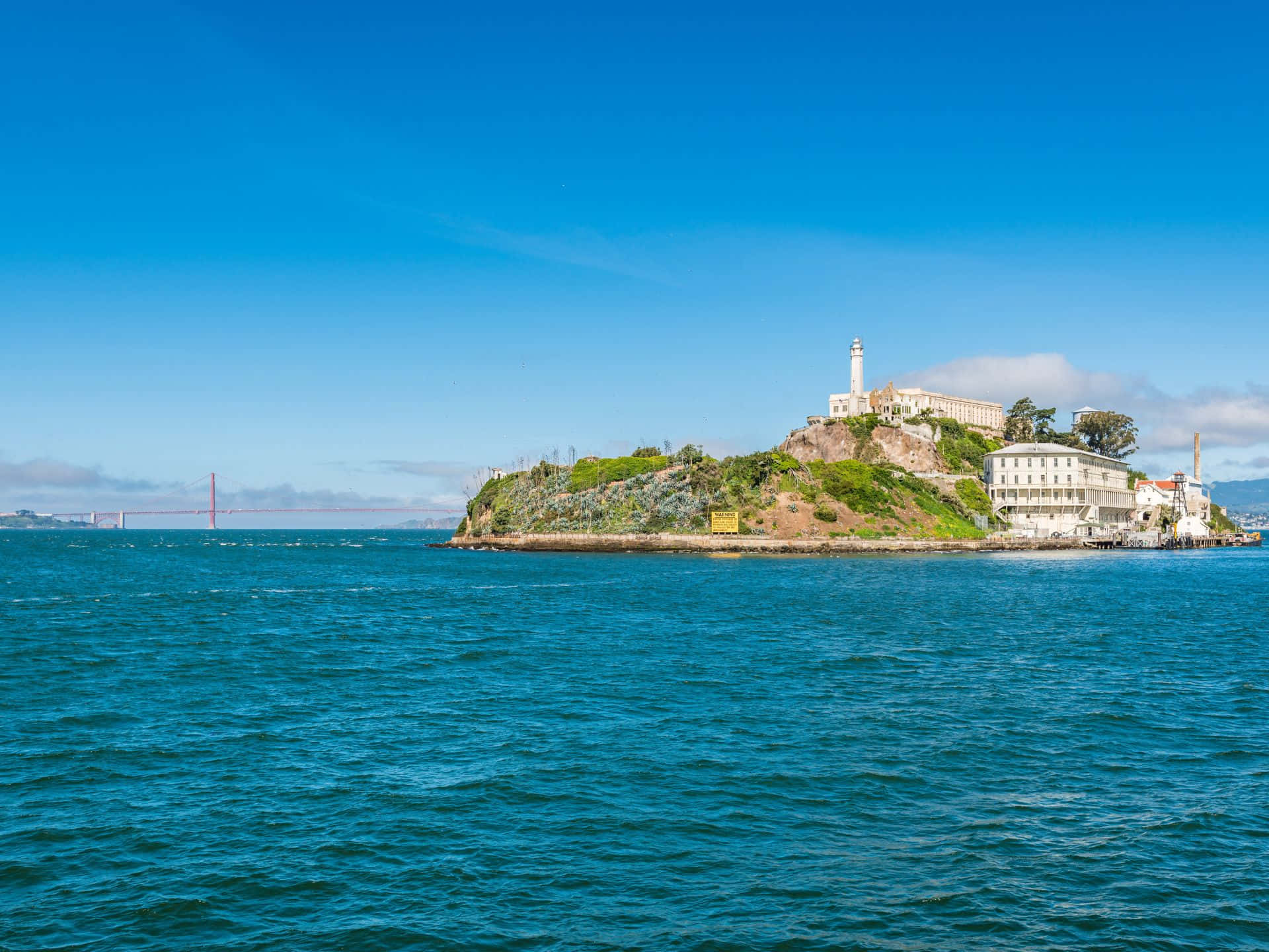 Alcatraz Island San Francisco Bay Wallpaper