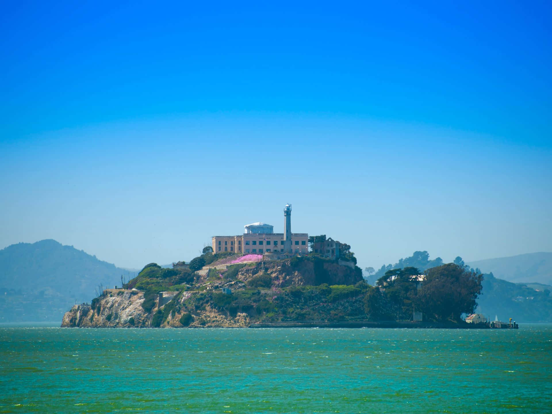 Alcatraz Island San Francisco Bay Wallpaper