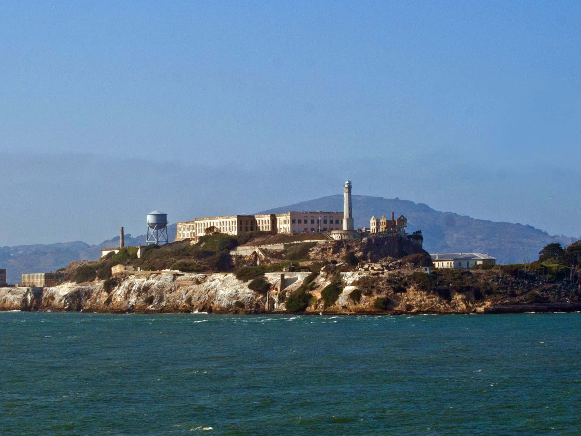 Alcatraz Island View Wallpaper
