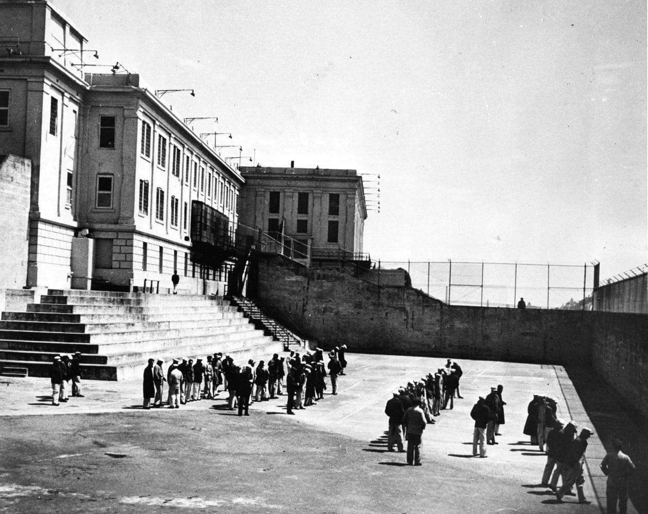 Alcatraz Military Prison Background