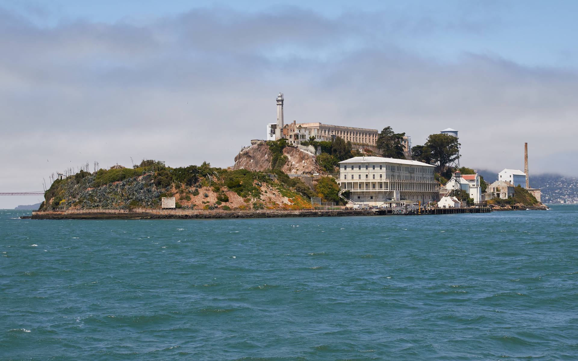 Vistapanorámica De Alcatraz Fondo de pantalla