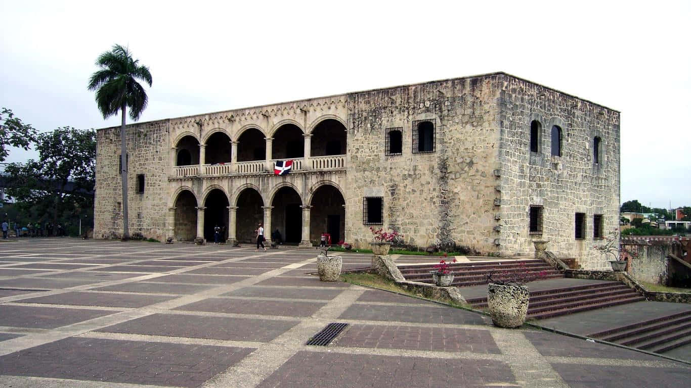 Alcázarde Colón En La República Dominicana. Fondo de pantalla