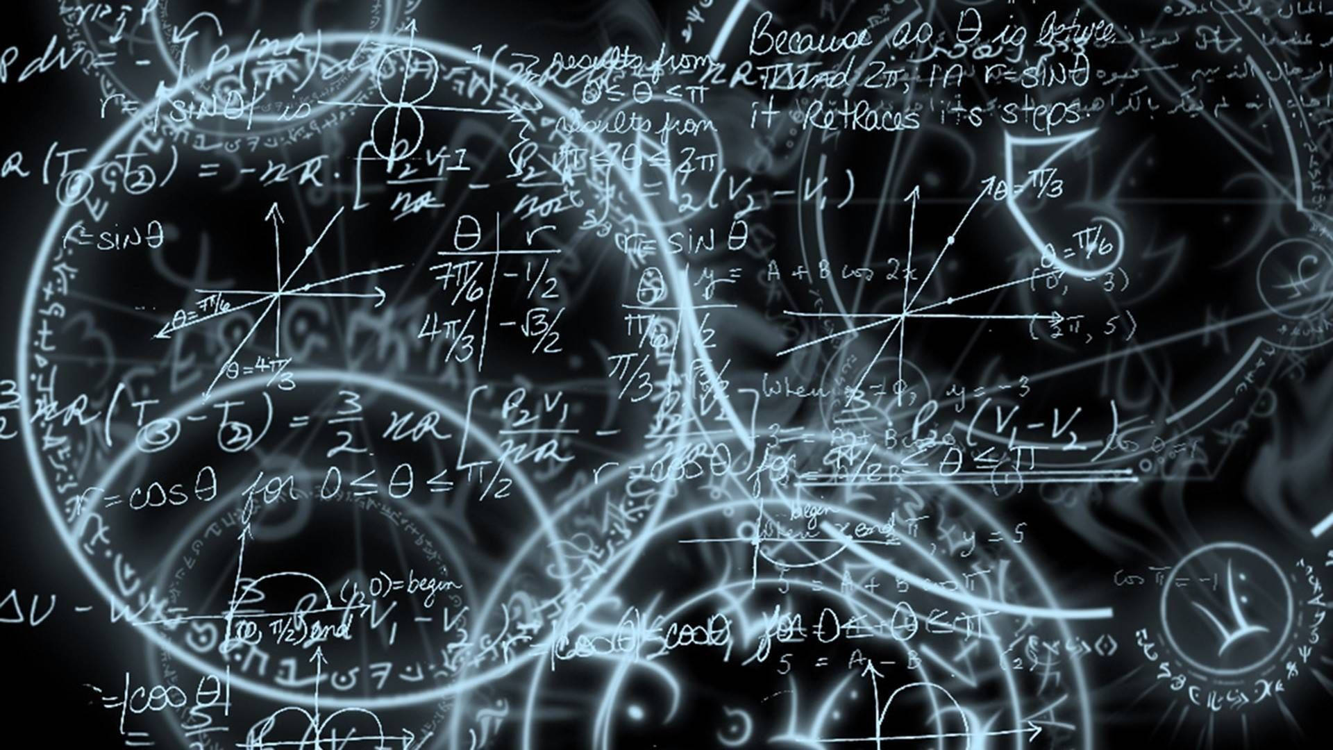 Intricate Mathematical Formulas and Symbols Wallpaper