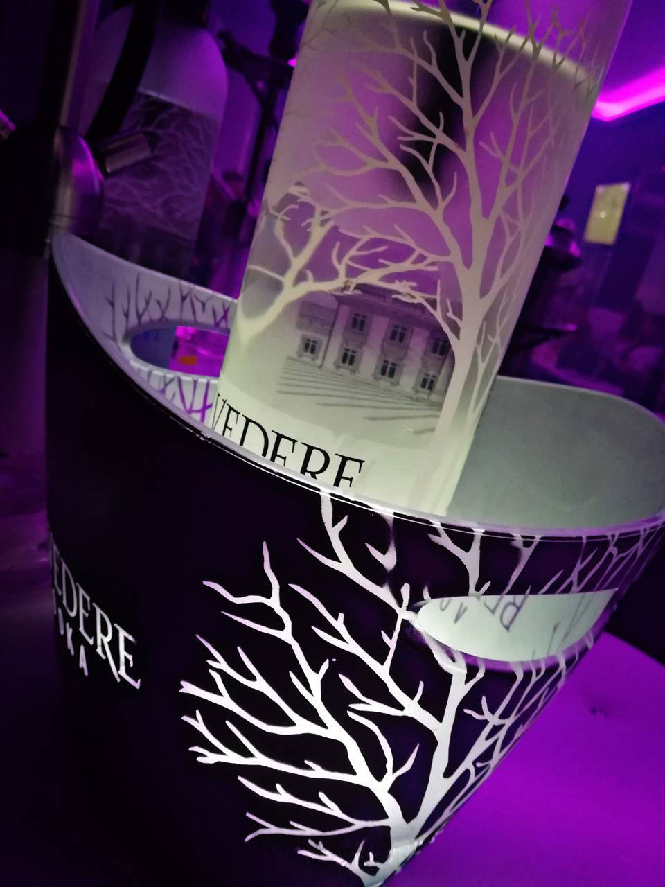 Alcohol Belvedere Vodka In Purple Wallpaper