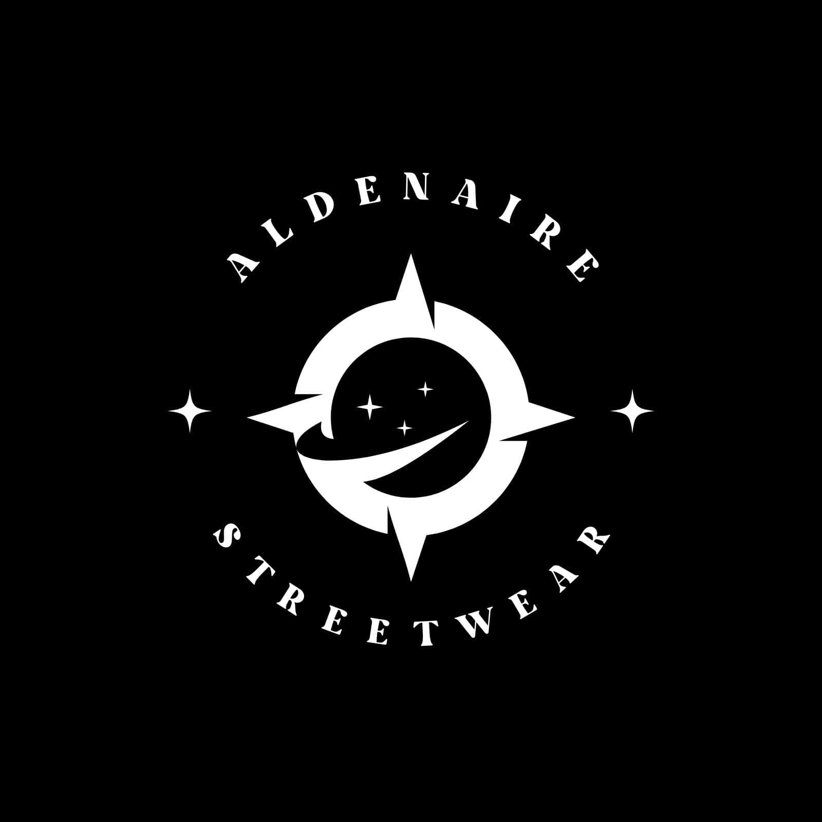 Aldenaire Streetwear Logo Black Background Wallpaper