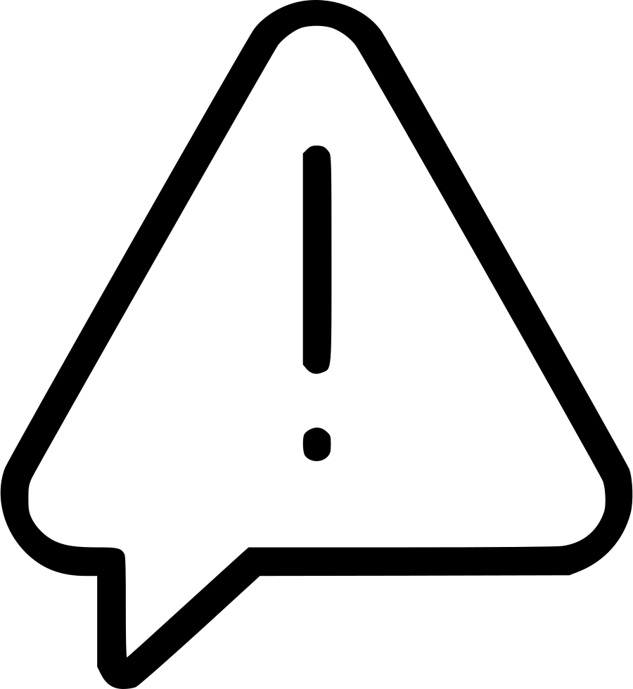 Alert Icon Outline PNG