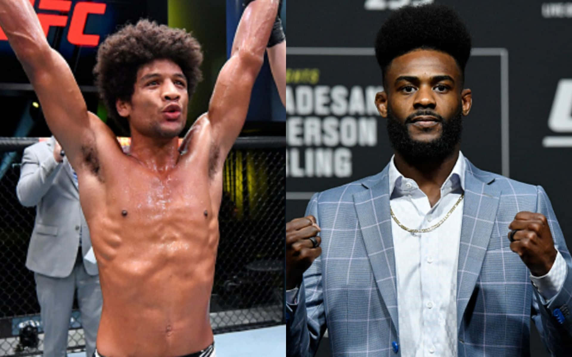 Alex Caceres And Aljamain Sterling Wallpaper
