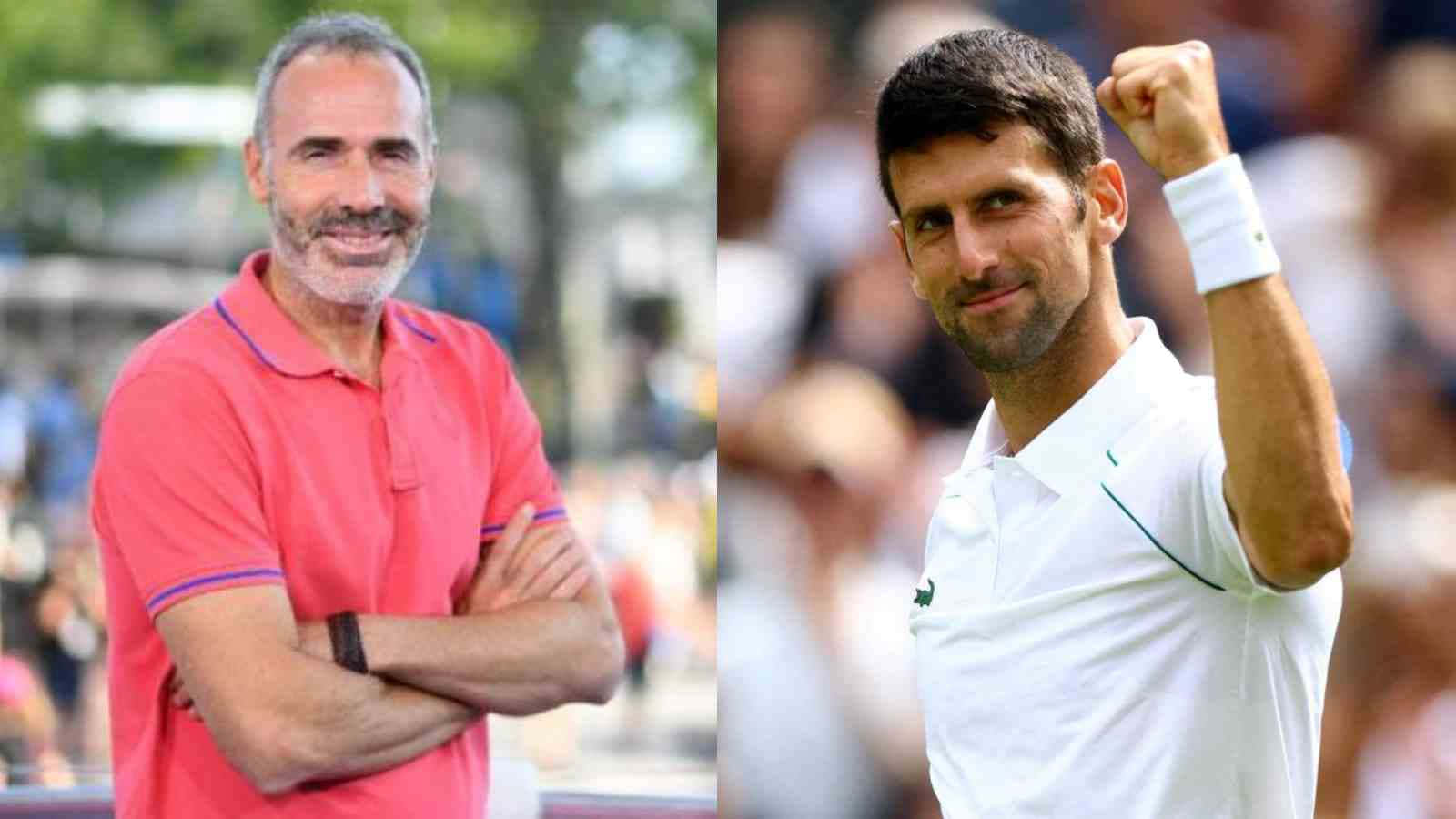Alex Corretja And Novak Djokovic Photos Background
