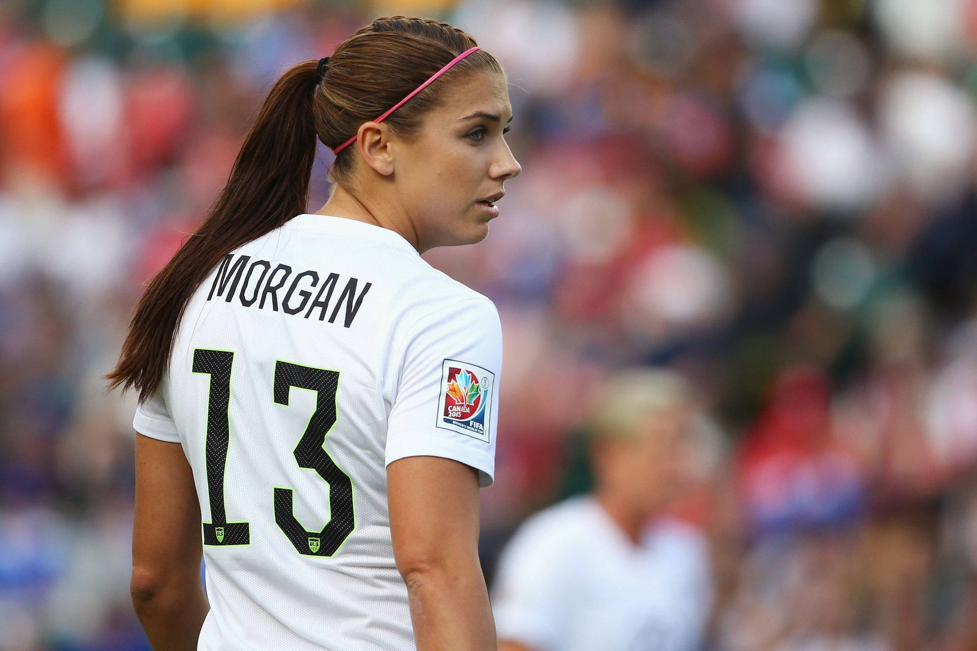 Alex Morgan Woman Soccer Player Background