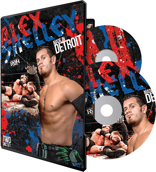 Alex Shelley Made In Detroit D V D Set PNG