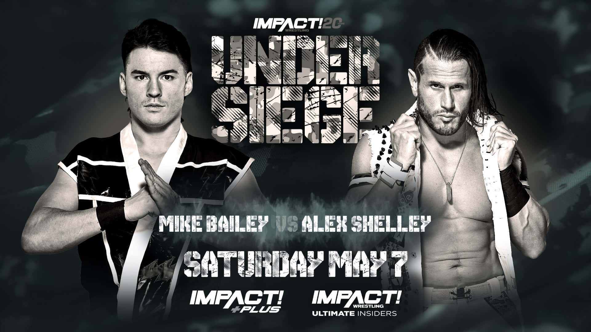 Alex Shelley Playing Against Mike Bailey On Under Siege Wallpaper