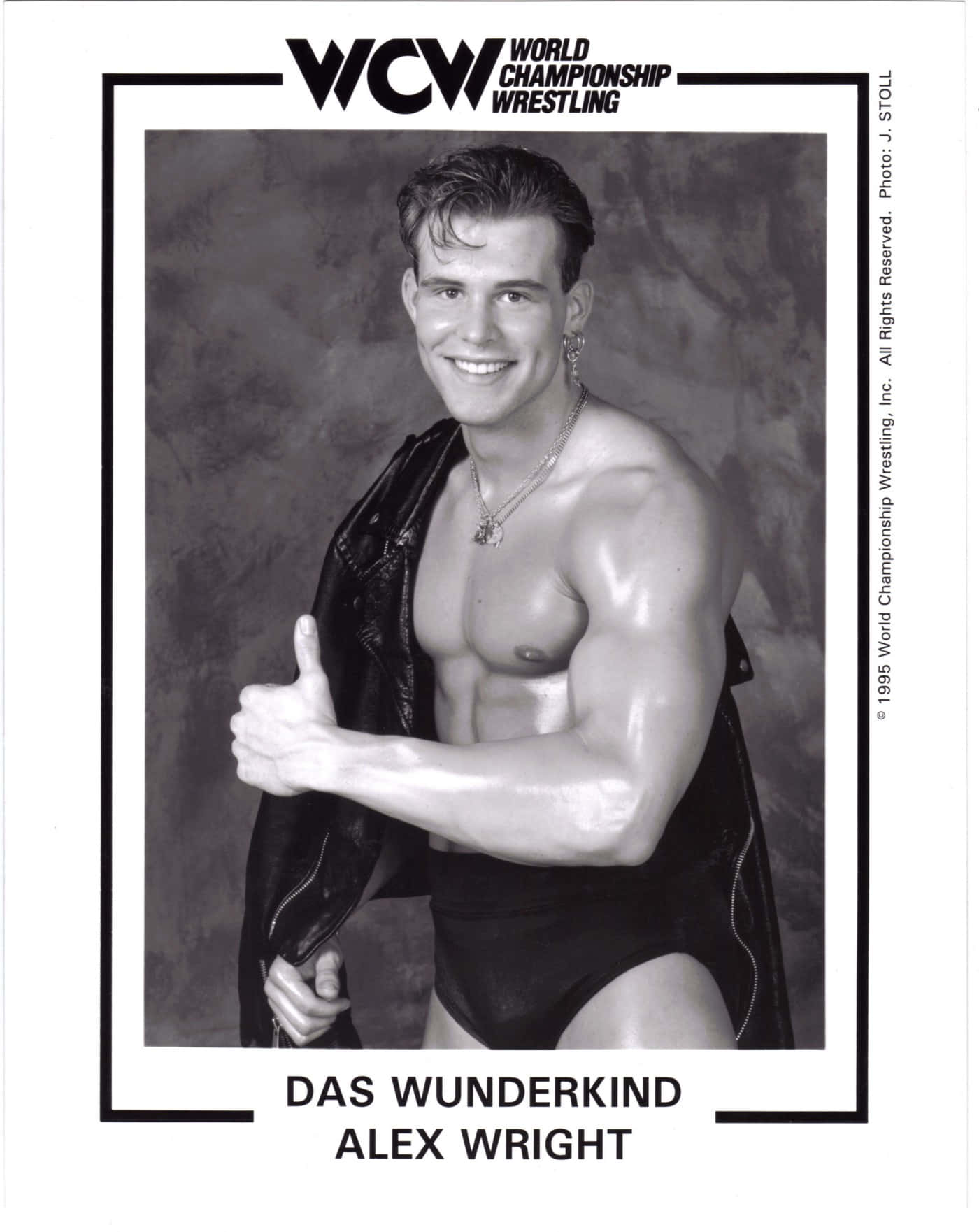 Alex Wright, Acclaimed WCW Wrestling Star Wallpaper