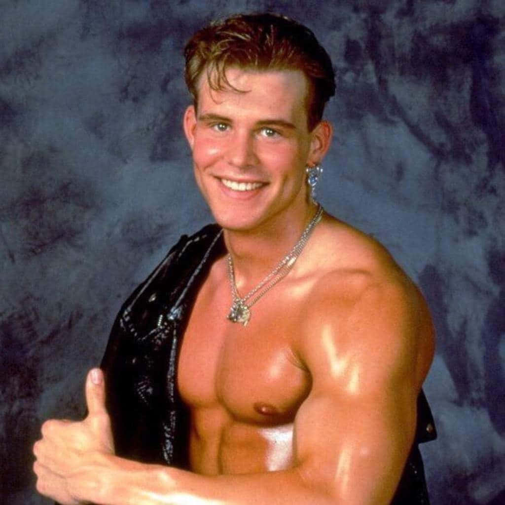 Alex Wright WCW Wrestling Talent Toss Tilbage Tapet: Wallpaper