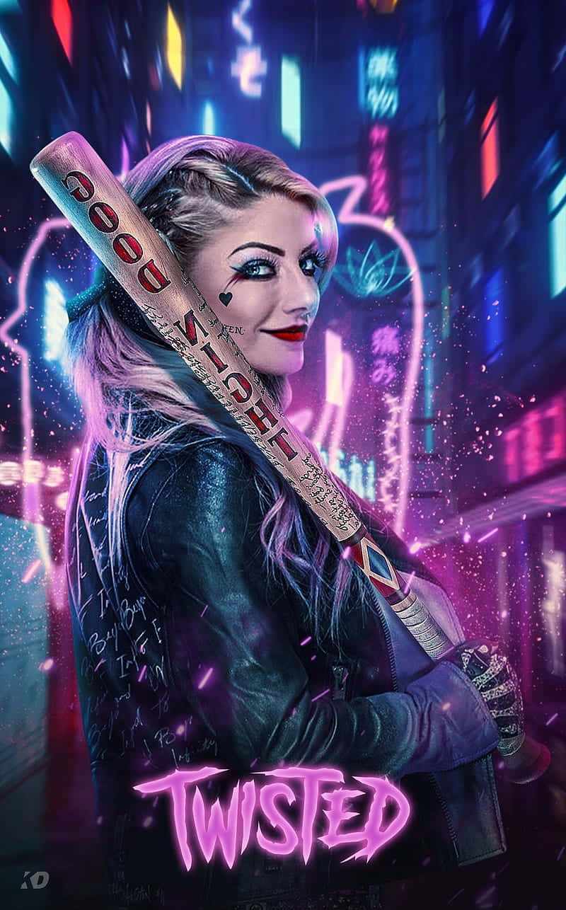 Twisted - Harley Quinn - Tumblr Wallpaper