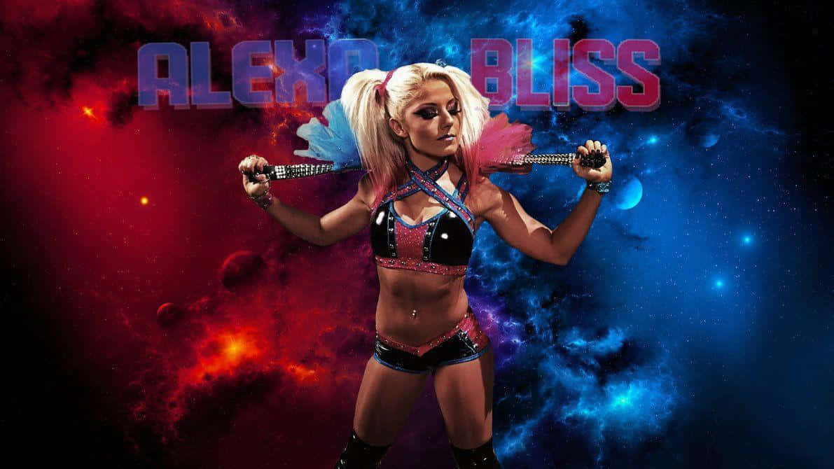 WWE Superstar Alexa Bliss' visuelle mesterstykke tager din skærm til et nyt niveau. Wallpaper