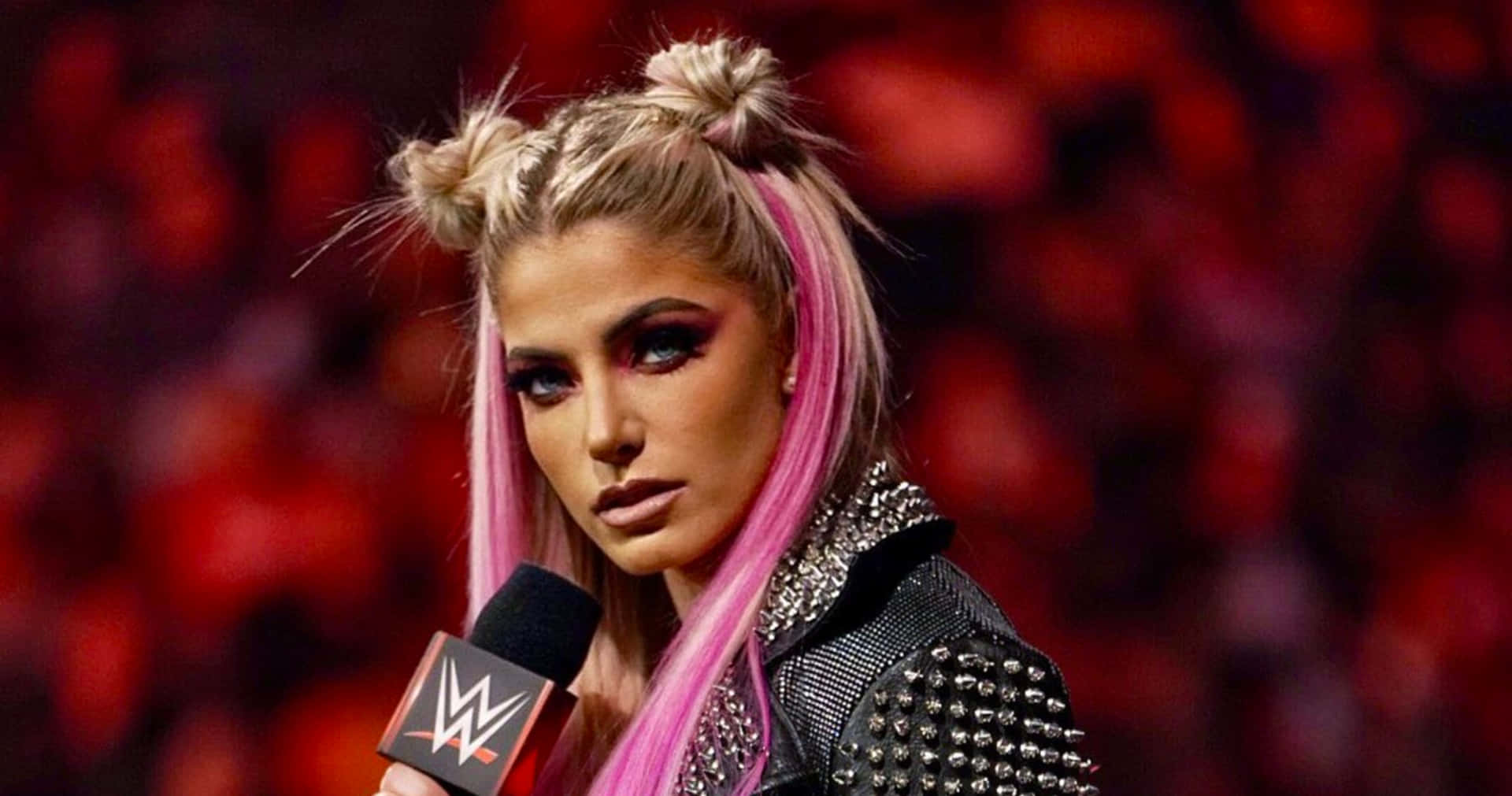WWE superstjerne Alexa Bliss inspireret baggrundsbillede Wallpaper