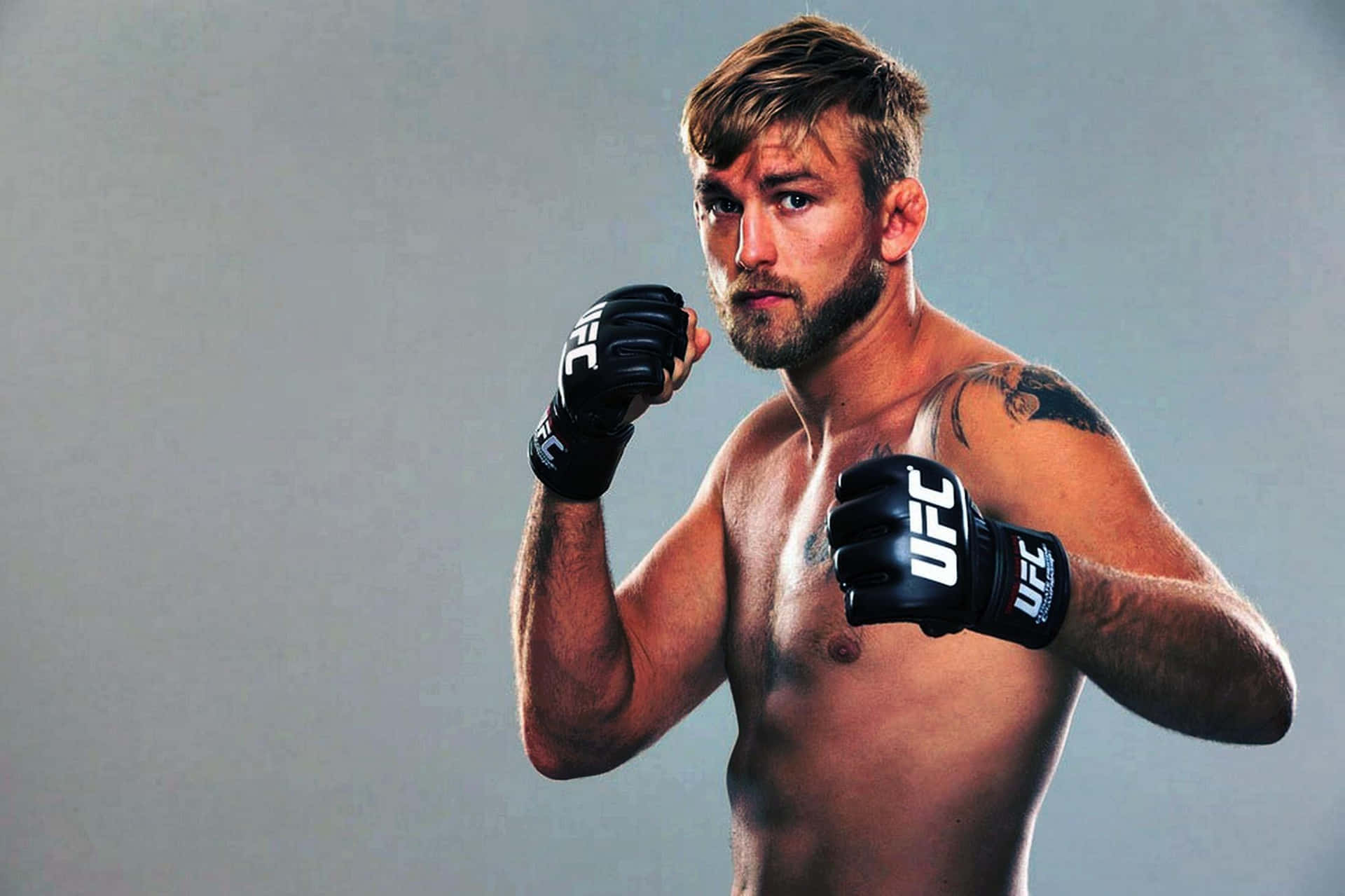 Alexander Gustafsson MMA-fighter illustreret tapet Wallpaper