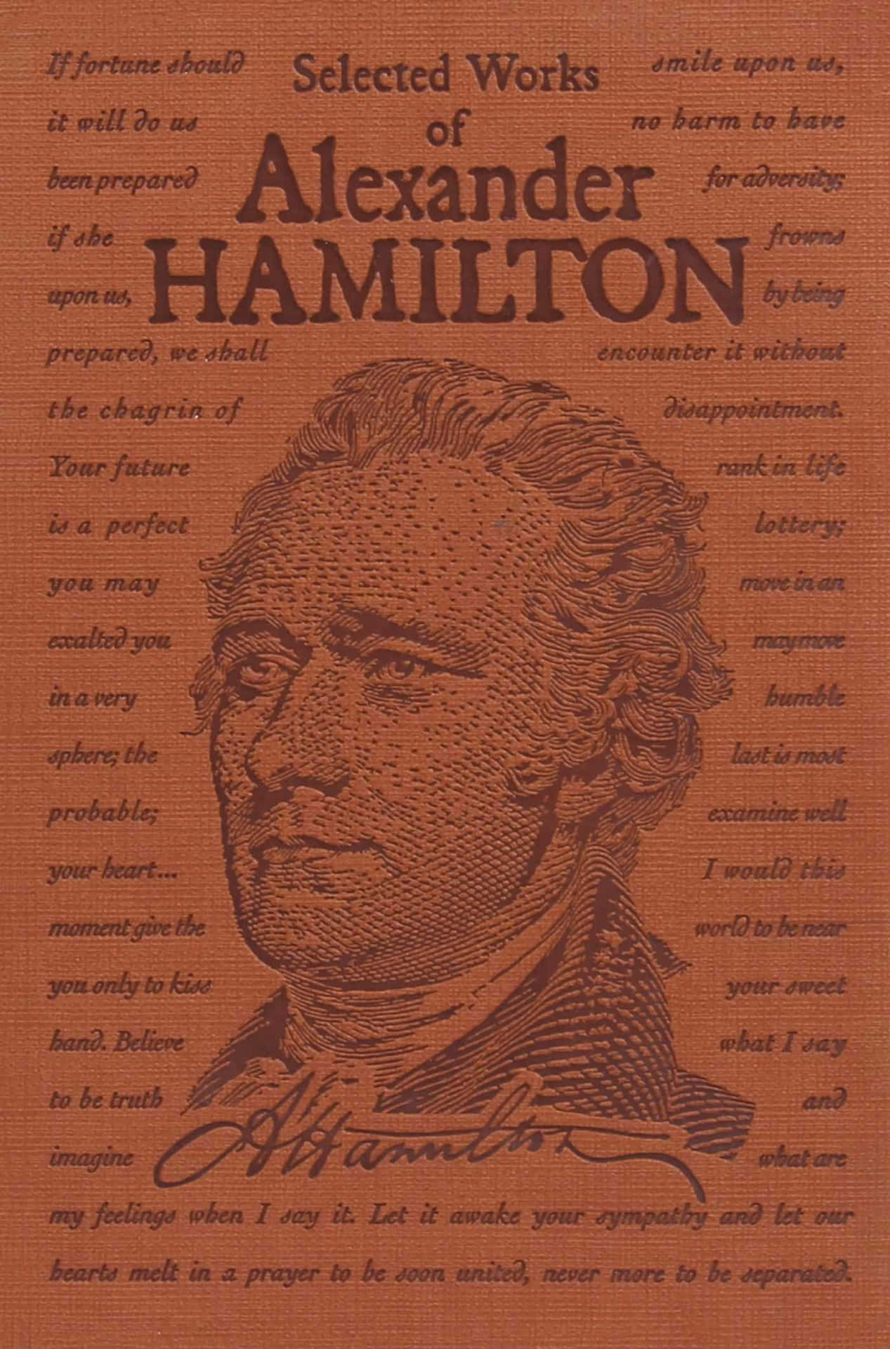 The Cover Of Alexander Hamilton's Selected Works