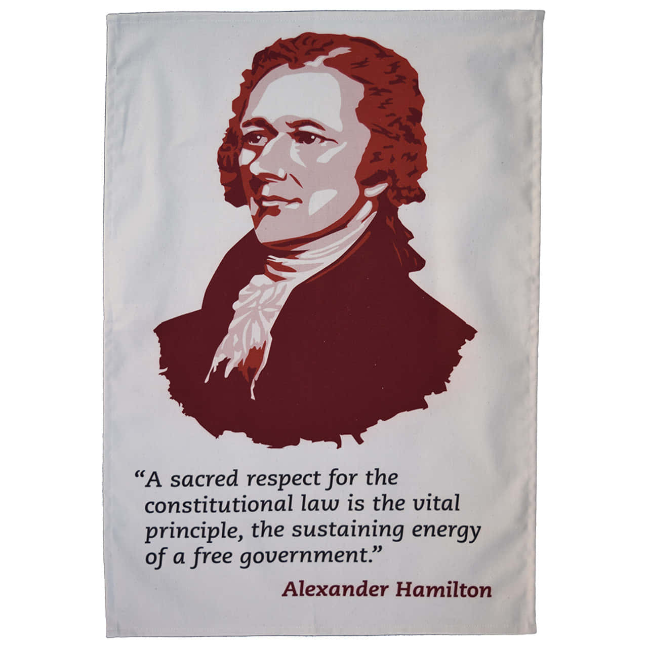 A Banner With A Quote From A Man