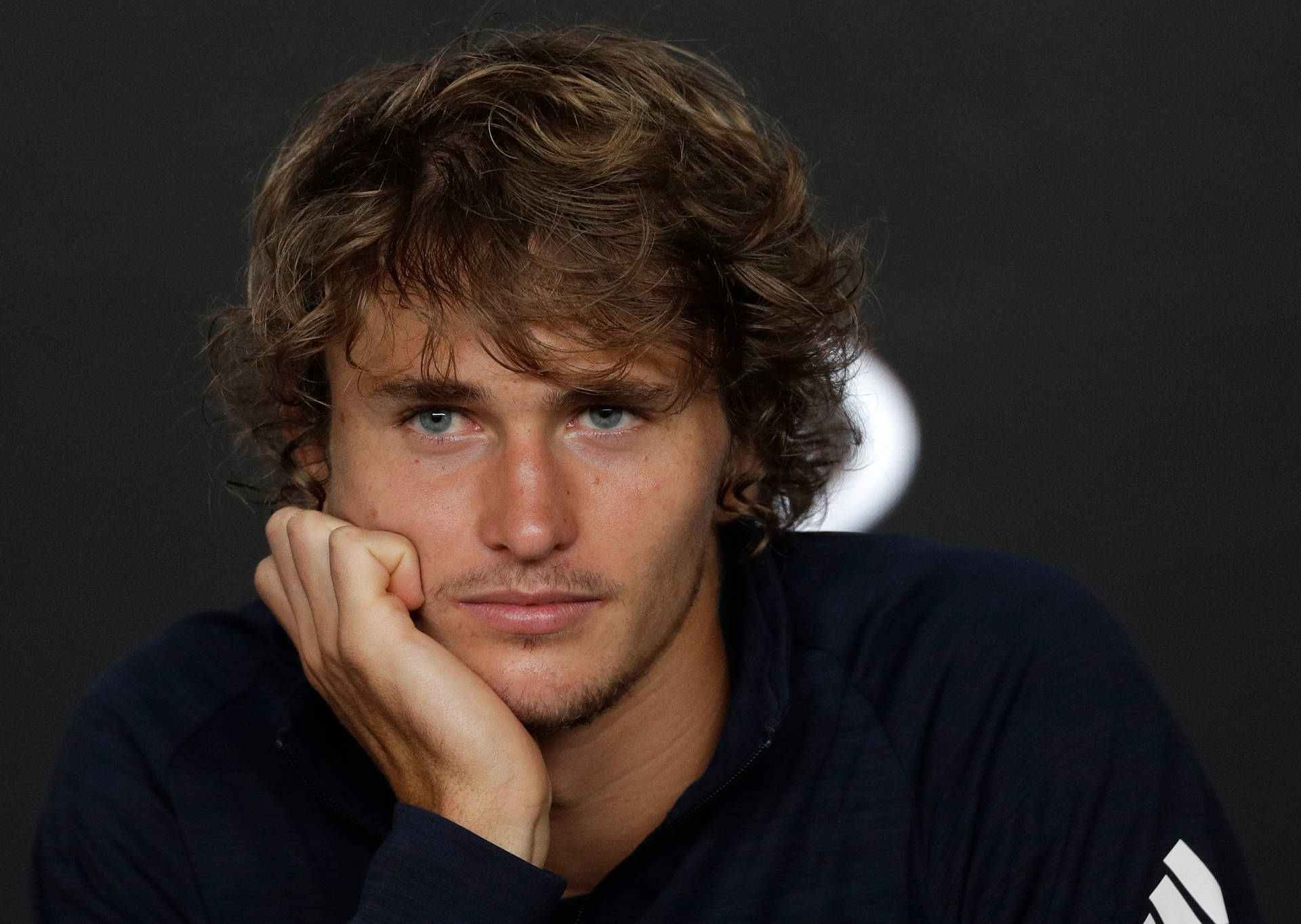 Post-Game Interview Session with Alexander Zverev Wallpaper