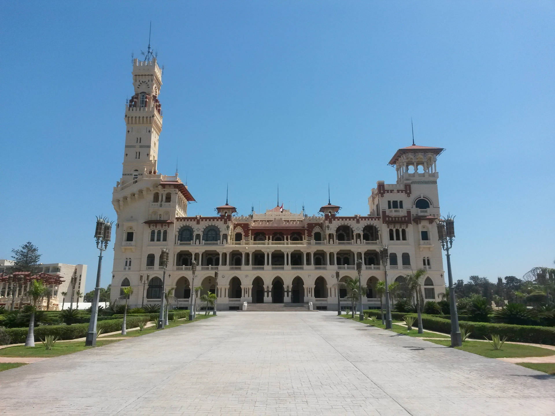 Palácio De Montaza Em Alexandria Papel de Parede
