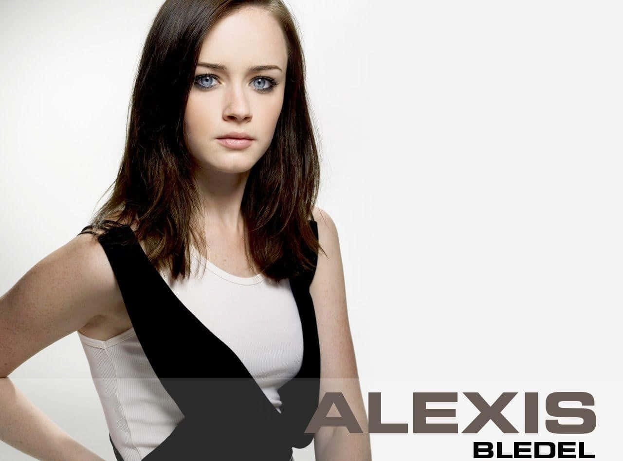 Alexis Bledel: Elegant Beauty Wallpaper