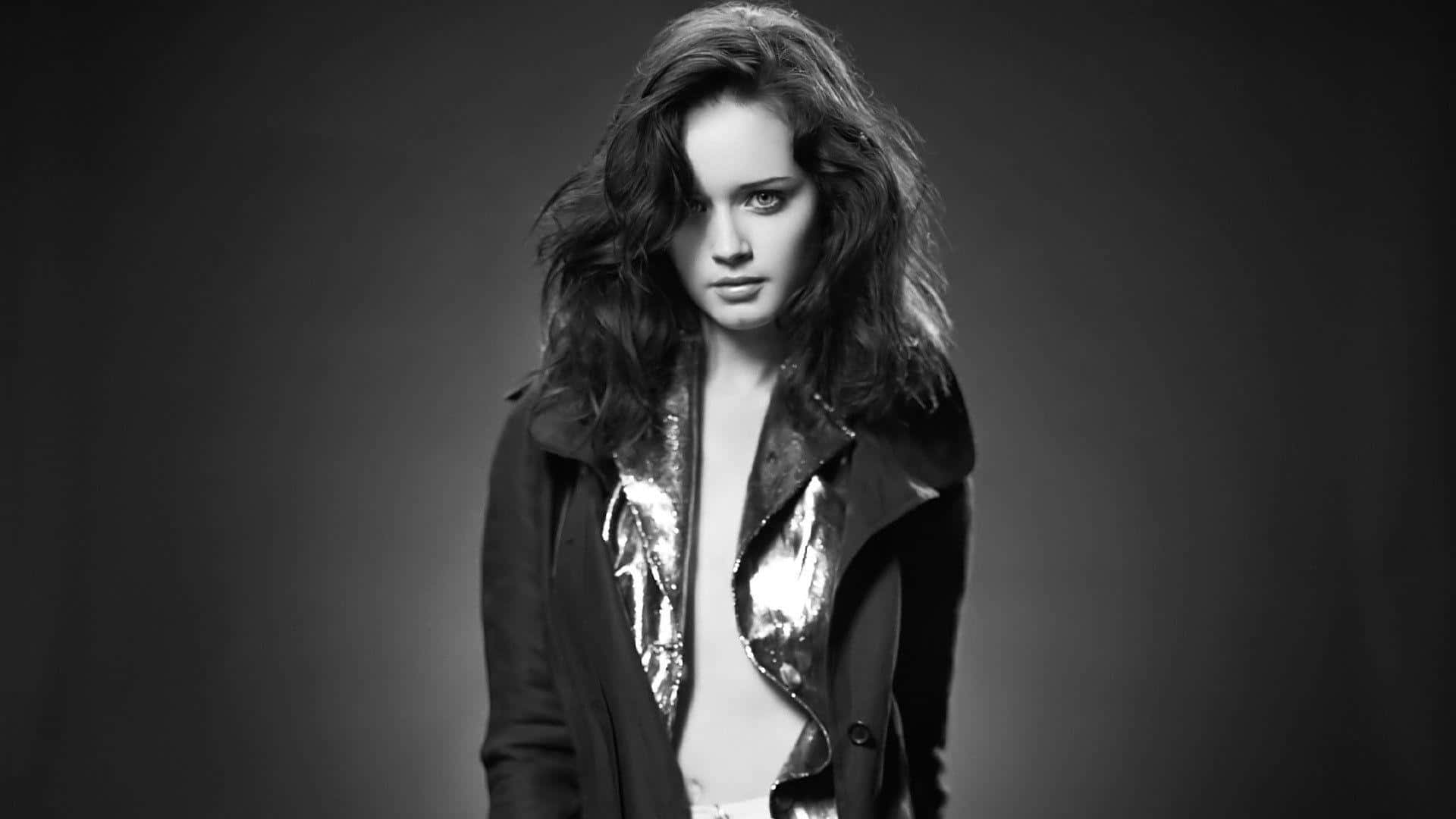 Alexis Bledel posing for a stunning photoshoot Wallpaper