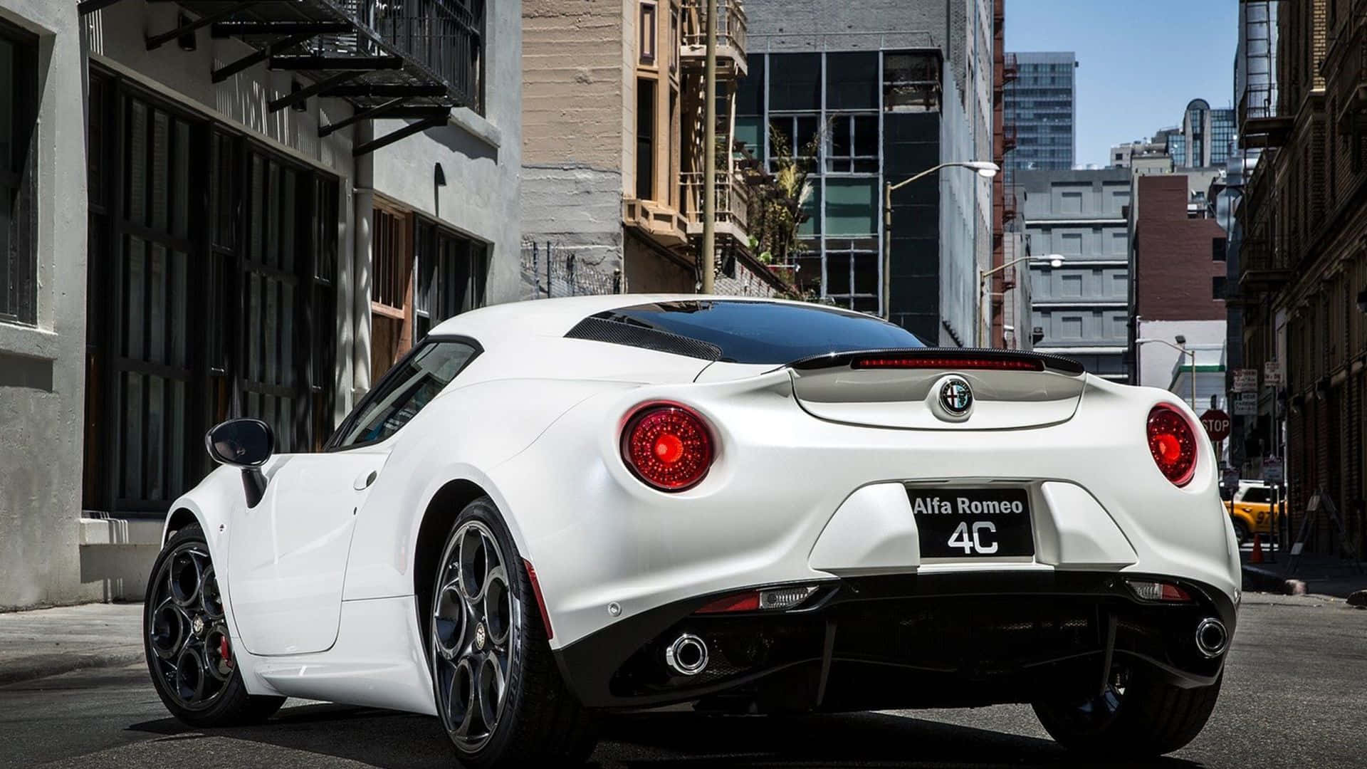 Alfa Romeo 4C - A Perfect Blend of Performance and Style Wallpaper